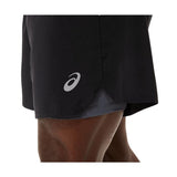 Mens's Asics Road 2-N-1 7IN Short Performance Black/ Carrier-Apparel-33-OFF