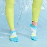 Women's Feetures Elite Ultra Light No Show Tab Aqua Surf-Apparel-33-OFF
