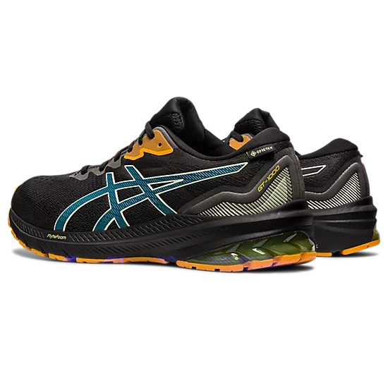 Men's Asics GT-1000 11 GTX Black/Ink Teal-33-OFF