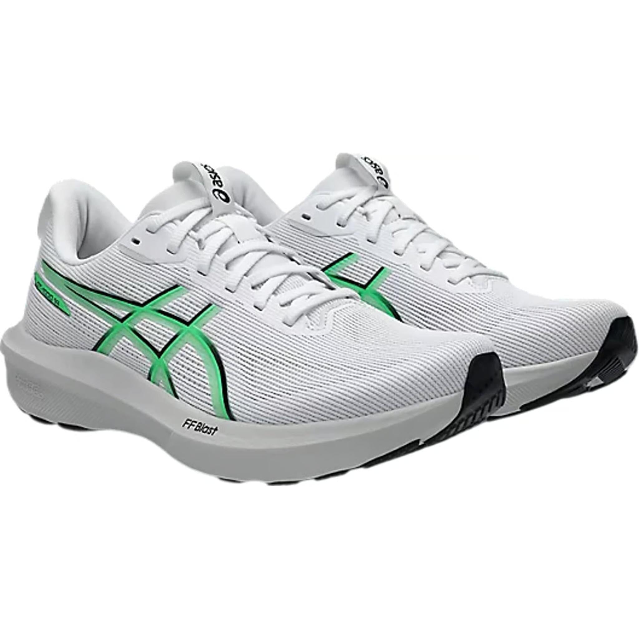 Men's Asics GT-1000 14 White/Vital Green-SOULIER, shoes-33-OFF