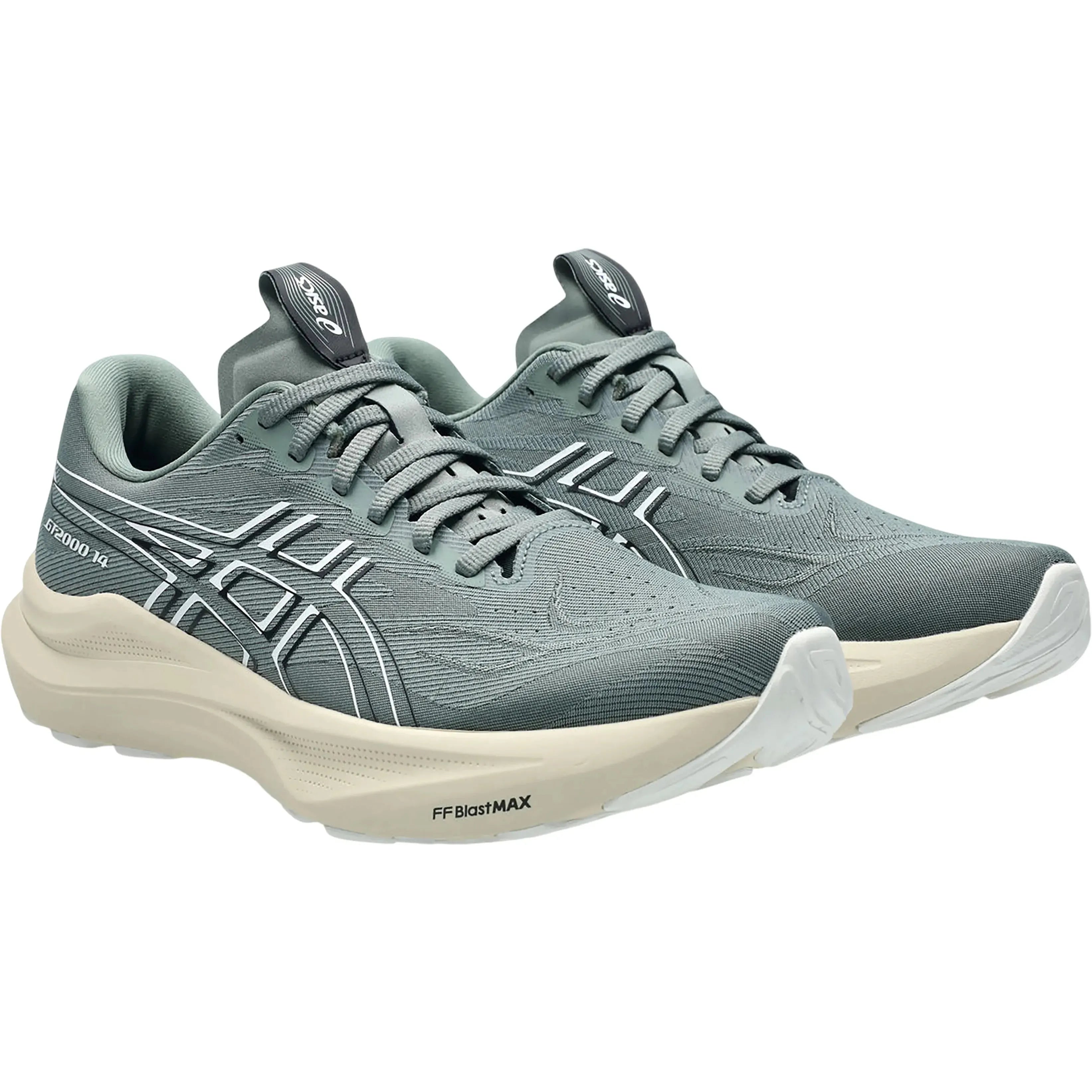 Men's Asics GT-2000 14 Monument/White-SOULIER, shoes-33-OFF