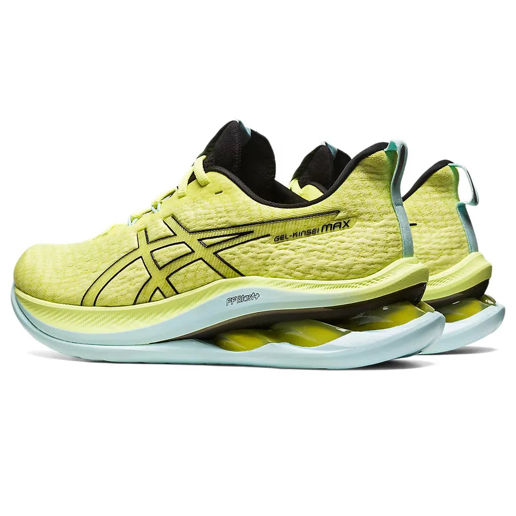 Men's Asics Gel-Kinsei Max Glow Yellow/Black-SOULIER, shoes-33-OFF