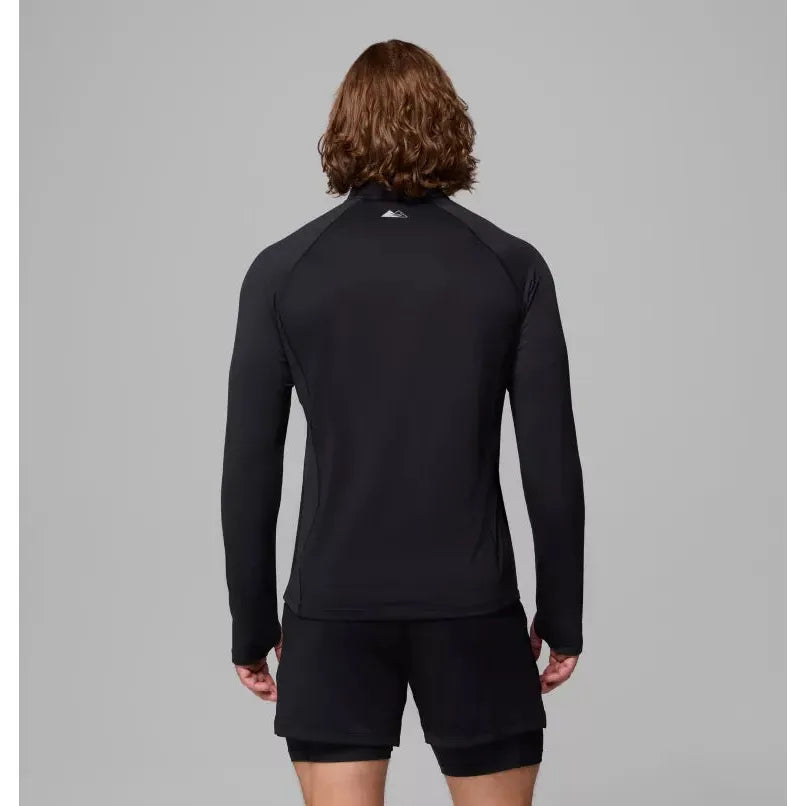Men's Columbia Endless Trail 1/2 zip Black-Apparel-33-OFF