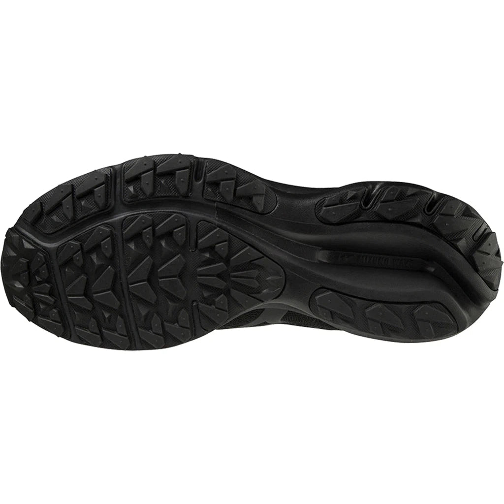 Men's Mizuno Wave Rider 25 GTX Black/Ebony-SOULIER, shoes-33-OFF