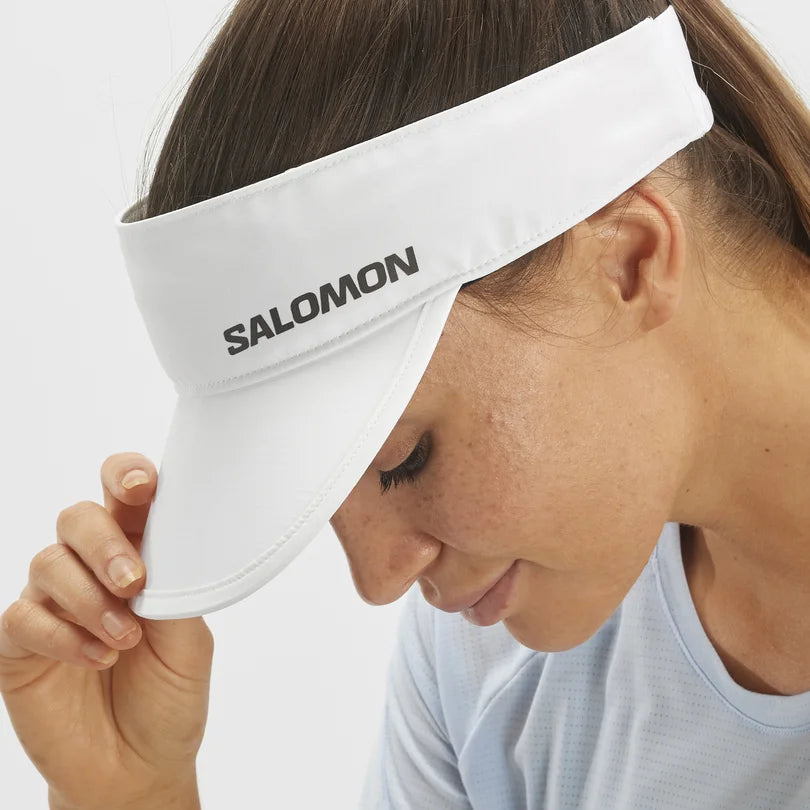 Unisex Salomon Cross Visor white (one size)-Accessories-33-OFF