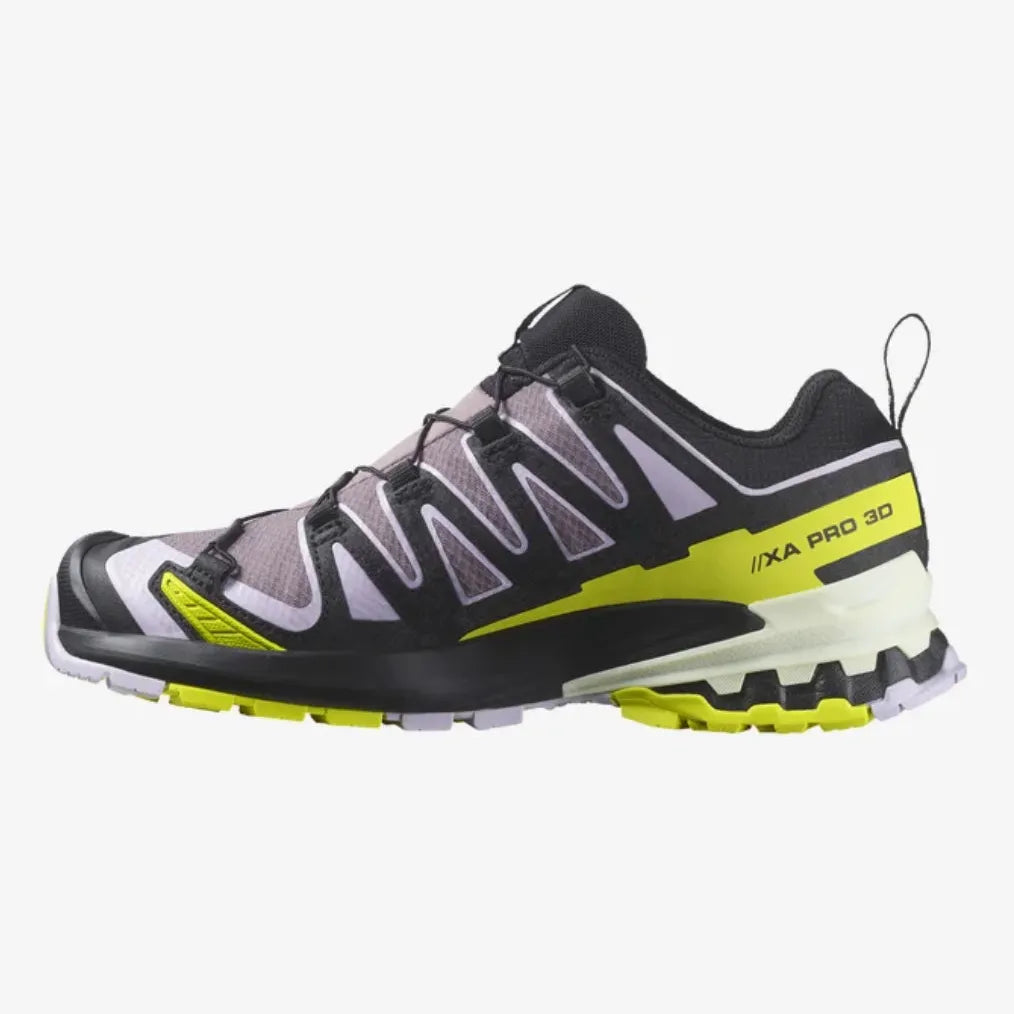 Women'S Salomon XA PEO 3D V9 GTX Quiet Shade / Lily Pad / Blue Haze-SOULIER, shoes-33-OFF