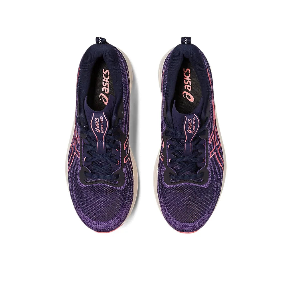 Women's Asics EvoRide Speed Midnight/Papaya-SOULIER, shoes-33-OFF