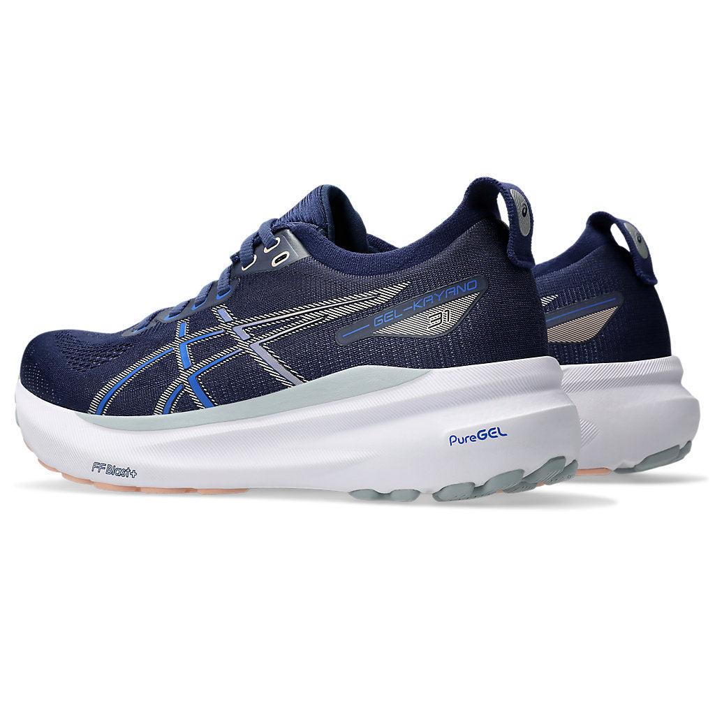 Women's Asics GEL-KAYANO 31 Indigo Blue/ Pure Silver-SOULIER, shoes-33-OFF