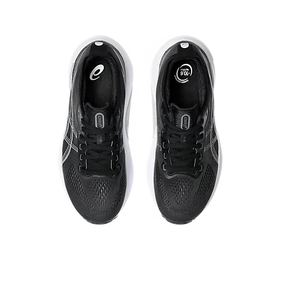 Women's Asics GEL-KAYANO 31 WIDE (D) Black/ Pure Silver-SOULIER, shoes-33-OFF