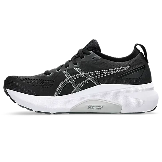 Women's Asics GEL-KAYANO 31 WIDE (D) Black/ Pure Silver-SOULIER, shoes-33-OFF