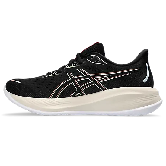 Women's Asics Gel-Cumulus 26 Black/Dark Jade-SOULIER, shoes-33-OFF