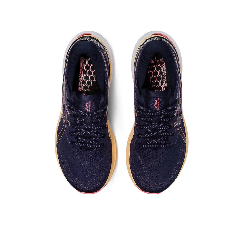 Women's Asics Gel-Kayano 29 Midnight/Papaya-33-OFF