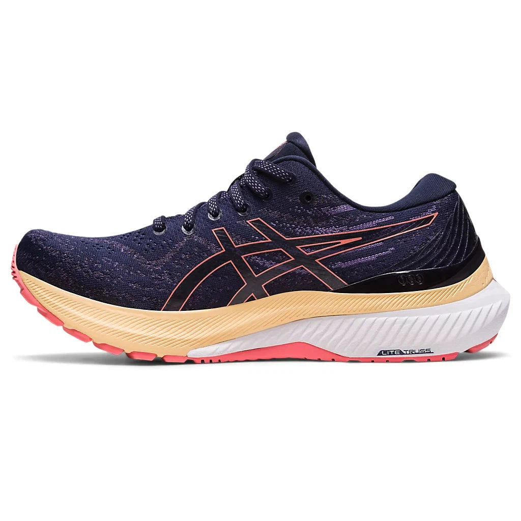 Women's Asics Gel-Kayano 29 Midnight/Papaya-33-OFF