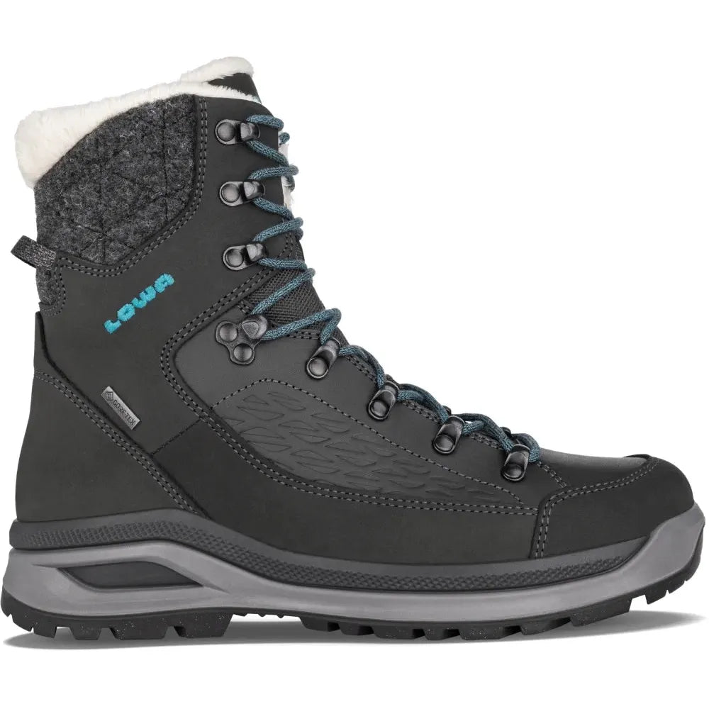 Women's Lowa RENEGADE EVO ICE GTX Anthracite/Petrol-SOULIER, shoes-33-OFF