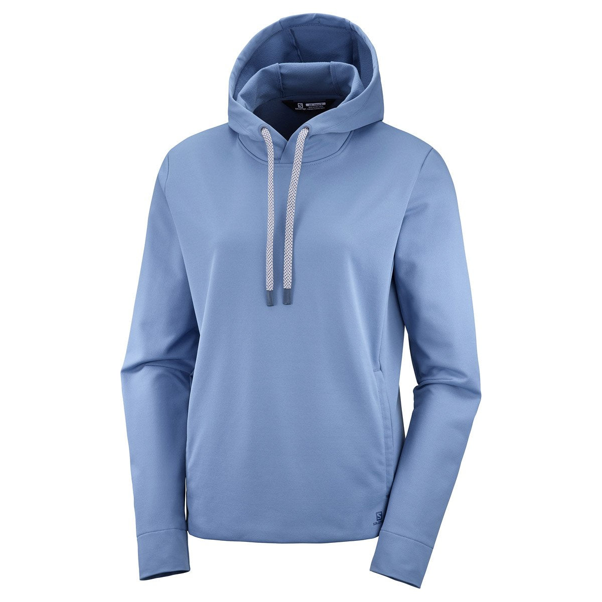 Women's Salomon Comet MID Hoodie Copen blue-Apparel-33-OFF